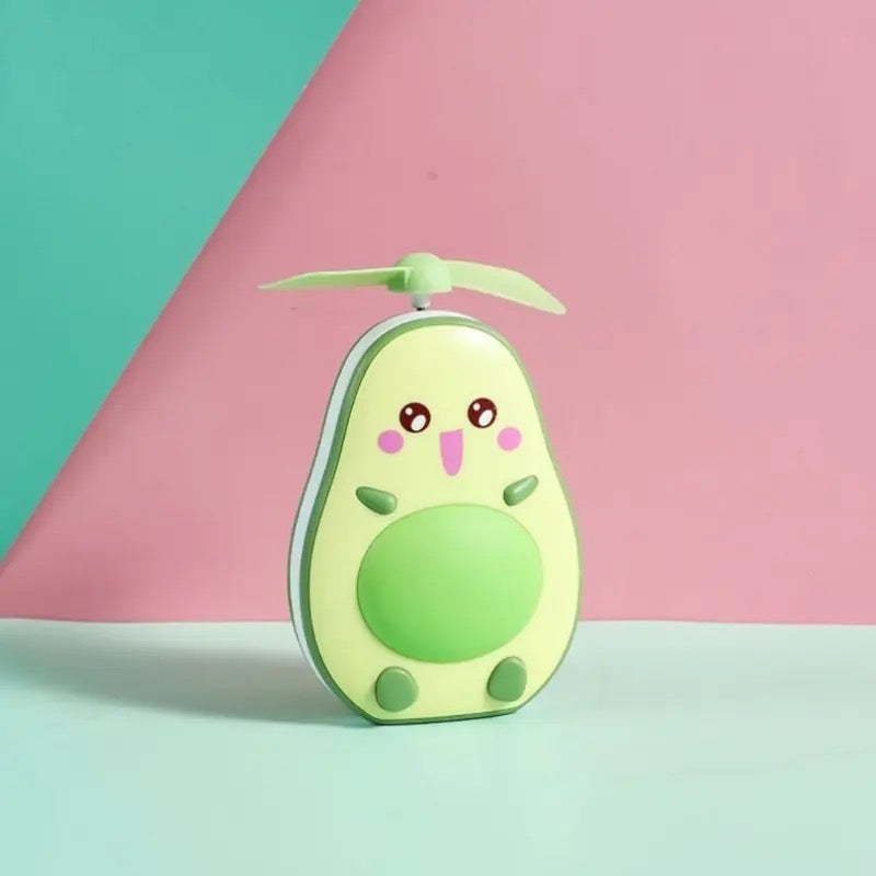 Avocado Mini Cooler Fan, Handheld Fan with Fill Light Mirror, USB Pocket Silent Small Fan, Mini Portable Pocket Fan, Cool Air Hand Held Travel Cooler Cooling Fan Avocado Mini Cooler Fan, Handheld Fan with Fill Light Mirror, USB Pocket Silent Small Fan, Mini Portable Pocket Fan, Cool Air Hand Held Travel Cooler Cooling Fan